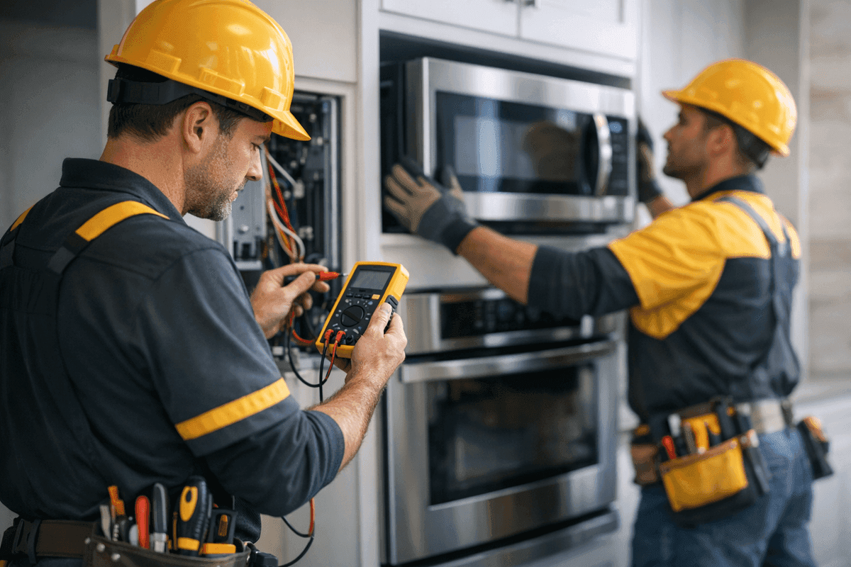 Appliances service by Lighteq Electric