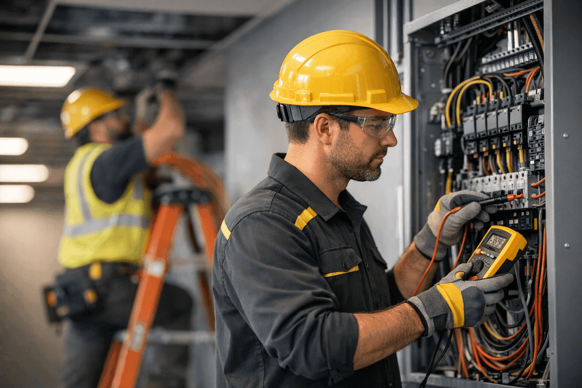 Commercial Services service by Lighteq Electric