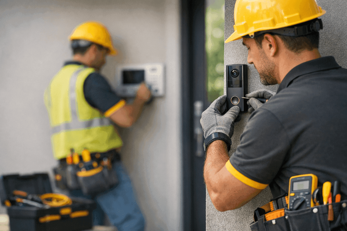 Doorbell & Intercom service by Lighteq Electric