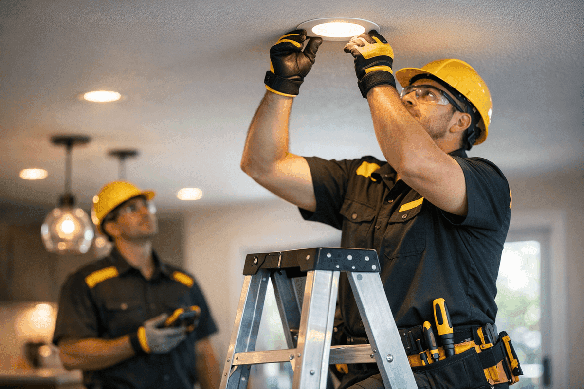 Lighting service by Lighteq Electric