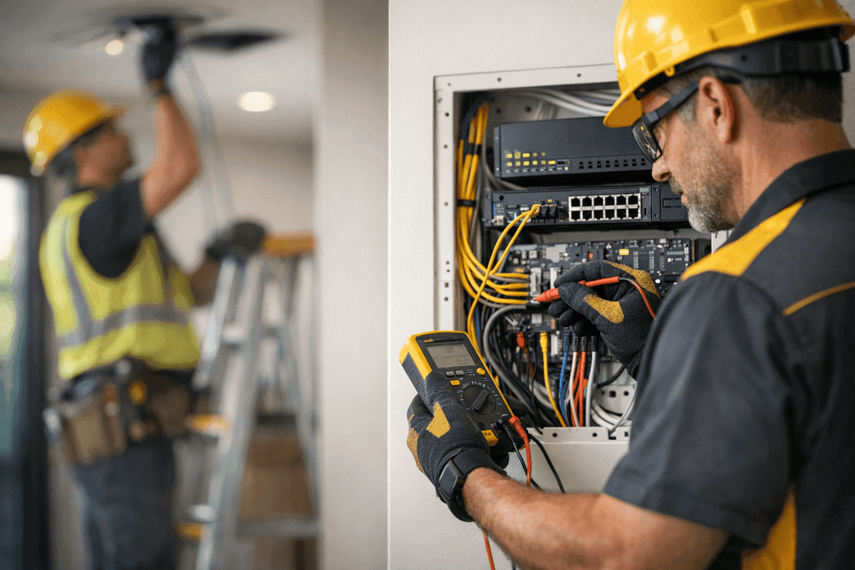 Low Voltage Systems service by Lighteq Electric