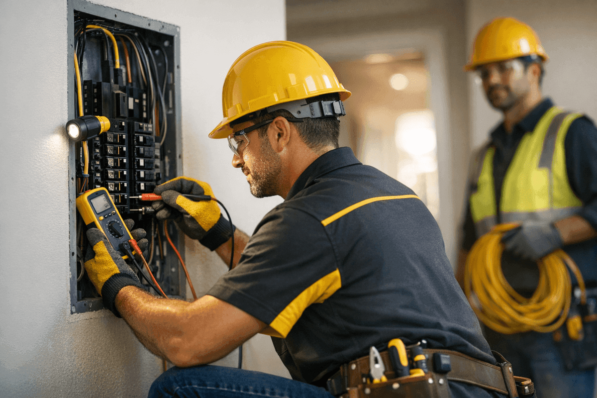 Repairs service by Lighteq Electric